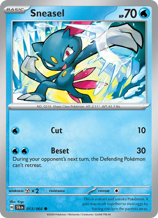 Sneasel, Shrouded Fable No. 013