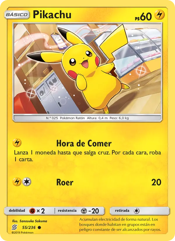 Pikachu, Mentes Unidas No. 55