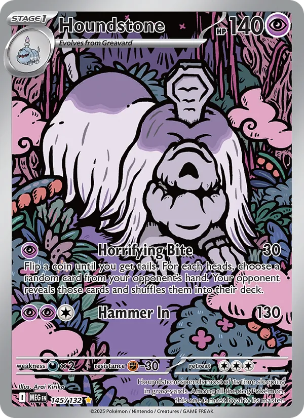 Houndstone, Mega Evolution No. 145