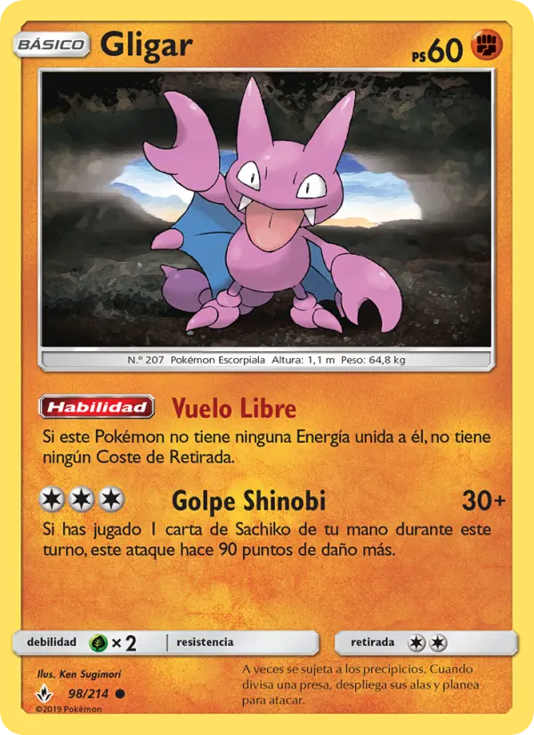 Gligar, Vínculos Indestructibles No. 98