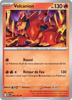 Volcanion, Méga-Évolution No. 025 Normal