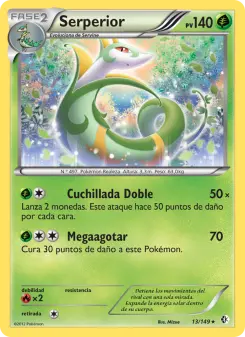 Serperior, Fronteras Cruzadas No. 13 Normal