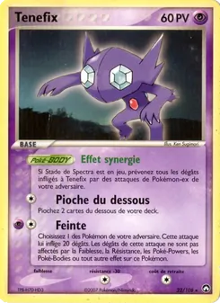 Tenefix, EX Gardiens du Pouvoir Nº 22 Normal