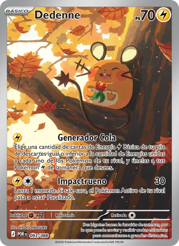 Dedenne, Equilibrio Perfecto Nº 093