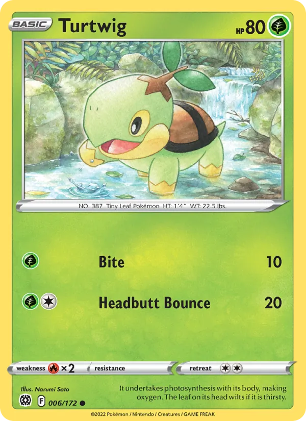 Turtwig, Brilliant Stars No. 006