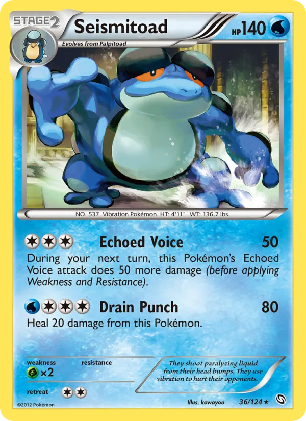Seismitoad, Dragons Exalted Nº 36