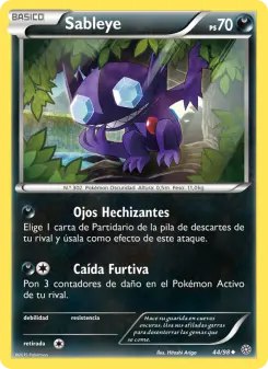Sableye, Antiguos Orígenes Nº 44 Normal