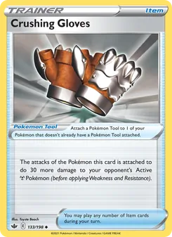 Crushing Gloves, Chilling Reign Nº 133 Normal