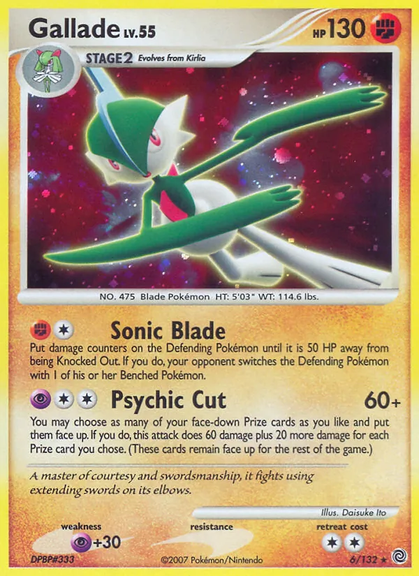 Gallade, Secret Wonders Nº 6