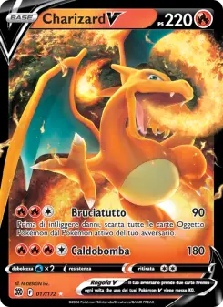 Charizard V, Astri Lucenti Nº 017 Holo