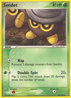 Seedot, Power Keepers No. 60 Normal