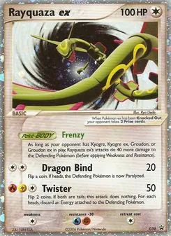 Rayquaza ex, Nintendo Black Star Promos No. 39 Normal
