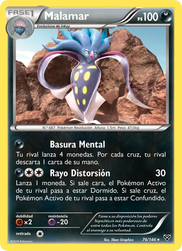 Malamar, XY Nº 76
