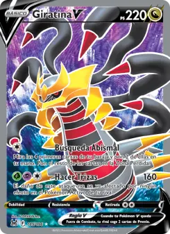 Giratina V, Origen Perdido Nº 185 Holo