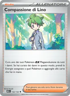 Compassione di Lino, Megaevoluzione Nº 132 Normal