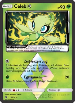 Celebi ◇, Echo des Donners Nº 19 Normal