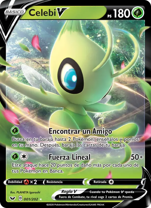 Celebi V, Espada y Escudo Nº 1