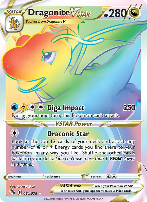 Dragonite VSTAR, Pokémon GO No. 081