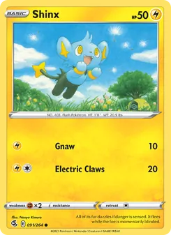 Shinx, Fusion Strike No. 91 Normal
