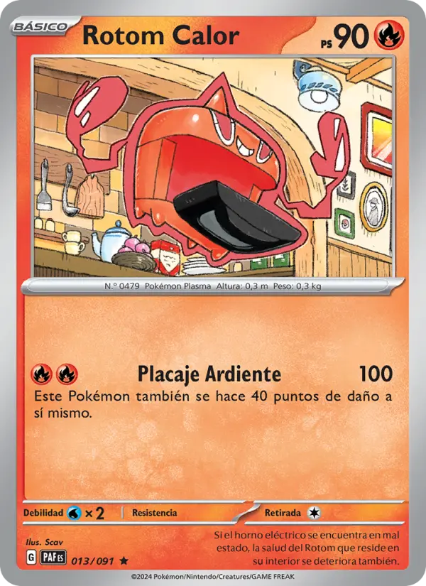 Rotom Calor, Destinos de Paldea No. 013