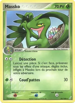 Massko, EX Gardiens de Cristal No. 32 Normal