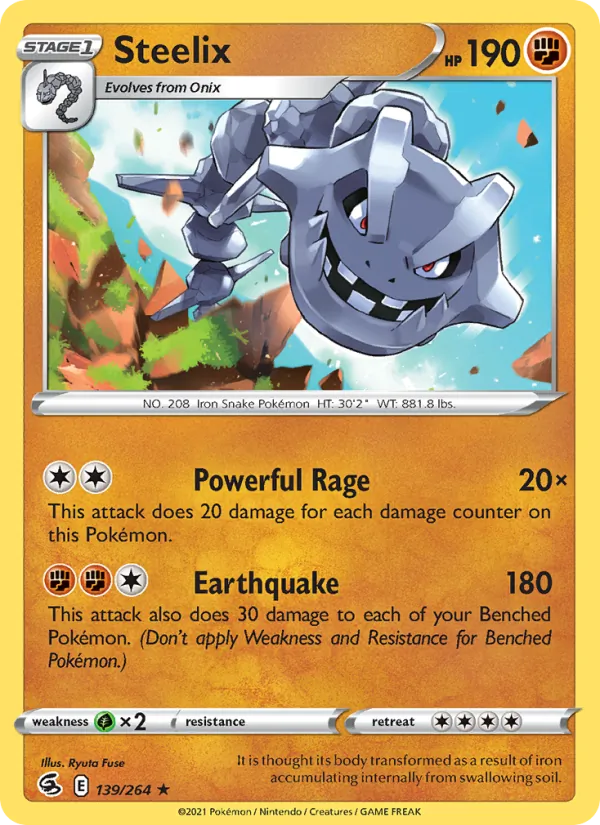 Steelix, Fusion Strike No. 139