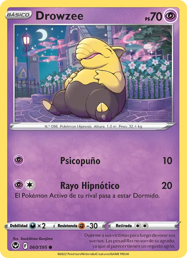 Drowzee, Tempestad Plateada No. 060