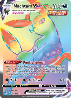 Nachtara VMAX, Drachenwandel No. 214 Holo