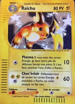Raichu, Expedition No. 25 Holo