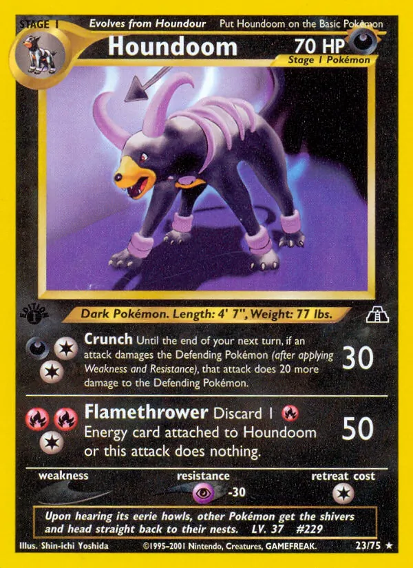 Houndoom, Neo Discovery No. 23