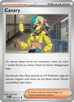 Canary, Erhabene Helden No. 185 Normal