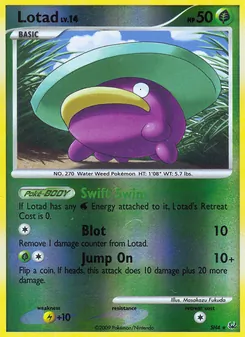 Lotad, Platinum No. SH4