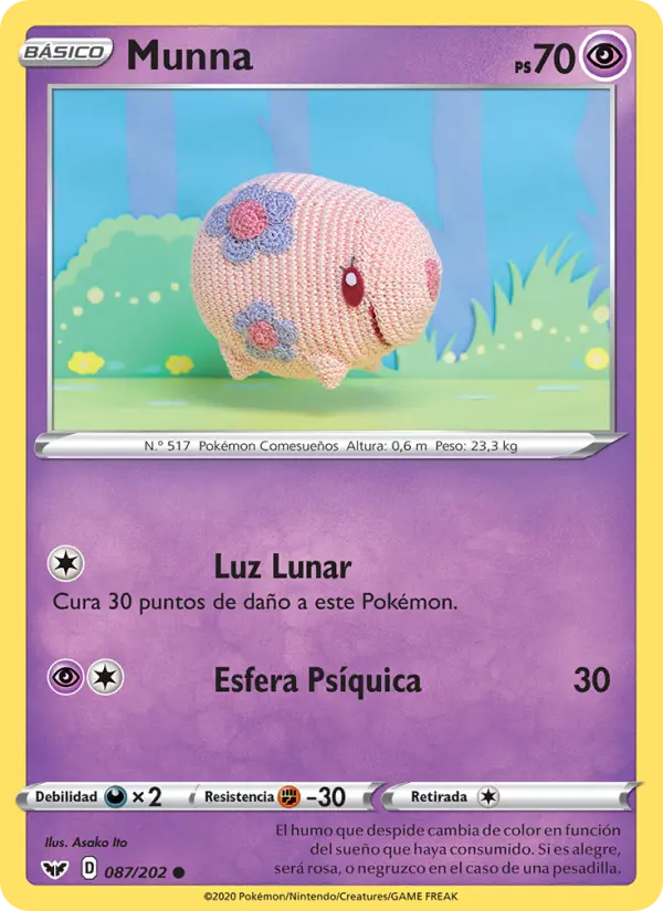 Munna, Espada y Escudo Nº 87