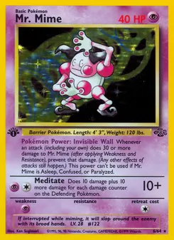 Mr. Mime, Jungle No. 6