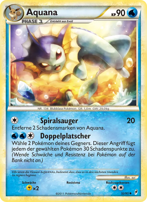Aquana, Ruf der Legenden Nº 52