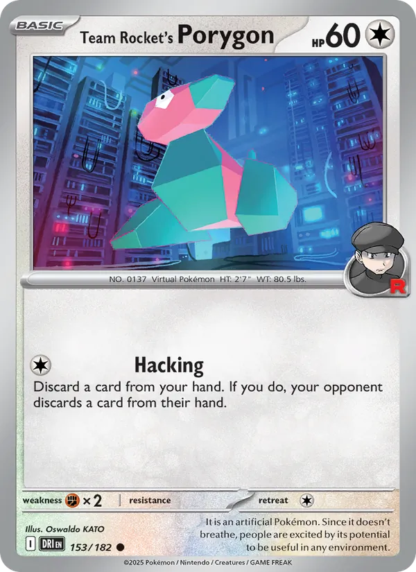 Team Rocket's Porygon, Destined Rivals No. 153