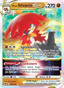 Hisui-Silvarro VSTAR, Astralglanz Nº 084 Holo