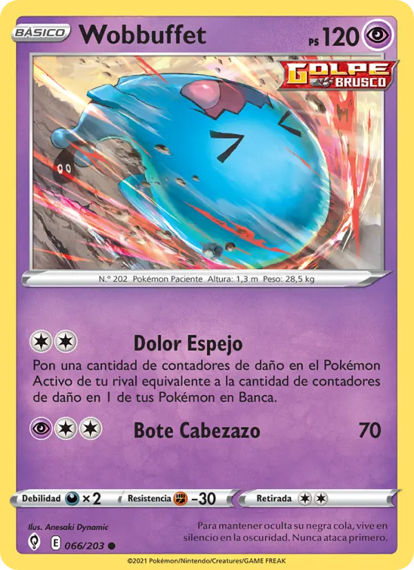 Wobbuffet, Cielos Evolutivos Nº 66