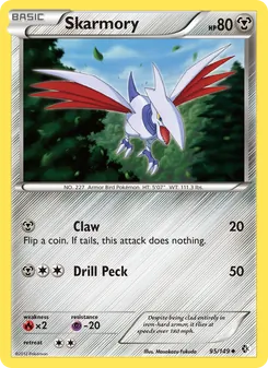 Skarmory, Boundaries Crossed No. 95 Normal