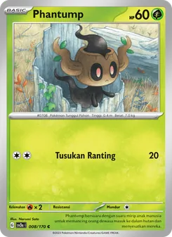 Phantump, Kilau Hitam Nº 008 Normal
