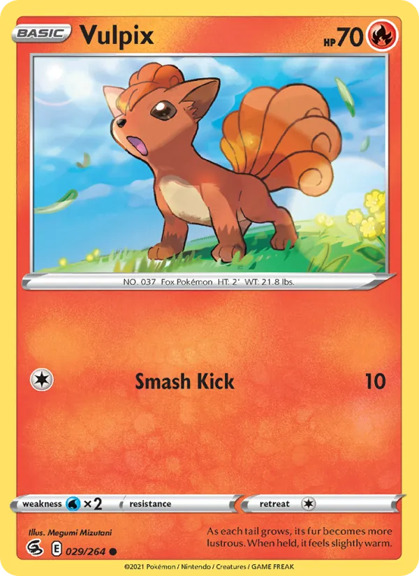 Vulpix, Fusion Strike No. 29