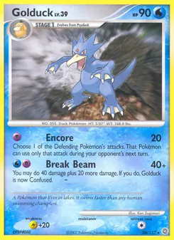 Golduck, Secret Wonders Nº 28 Normal