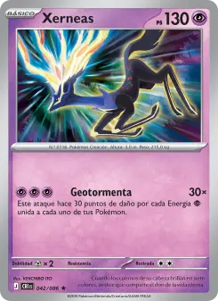 Xerneas, Caos Creciente No. 042 Holo