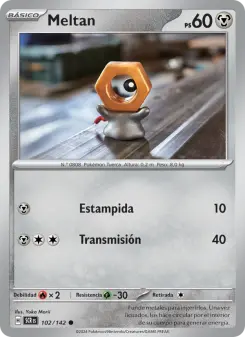 Meltan, Corona Astral Nº 102 Normal