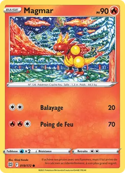 Magmar, Stars Étincelantes Nº 019 Normal