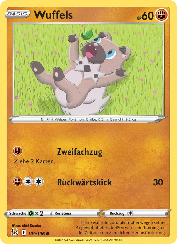 Wuffels, Verlorener Ursprung Nº 109