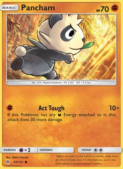 Pancham, Forbidden Light Nº 65 Normal