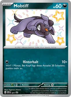 Mobtiff, SVP Black Star Promos Nº 071 Holo