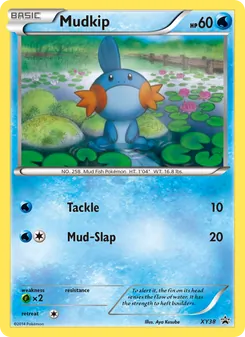 Mudkip, XY Black Star Promos No. XY38 Normal