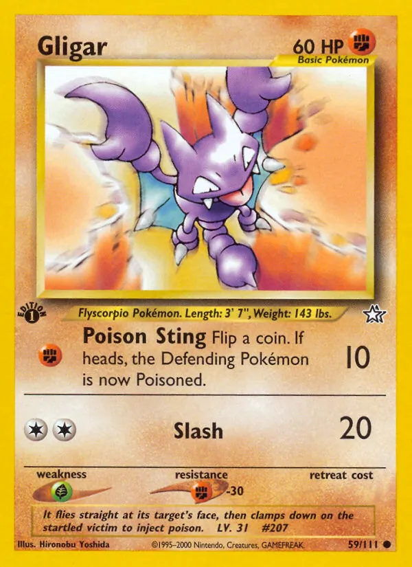 Gligar, Neo Genesis No. 59